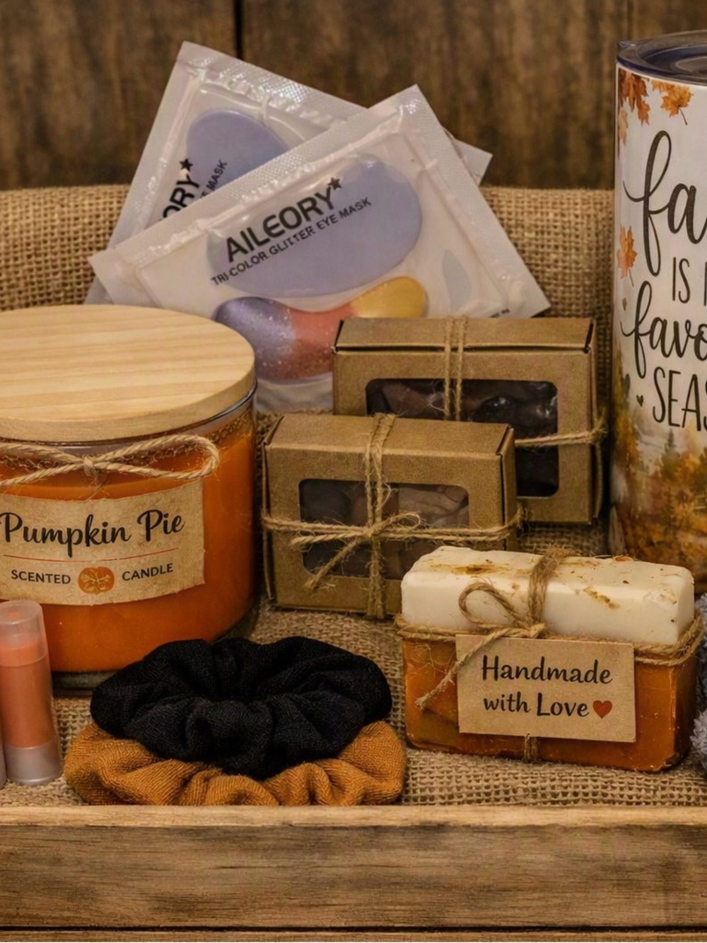 Handmade Pumpkin Pie Self Care Box